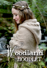 woodland hoodlet tiny owl knits