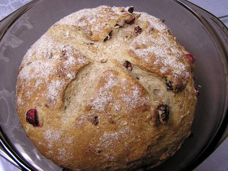 Whole Wheat Cranberry-Orange Loaf
