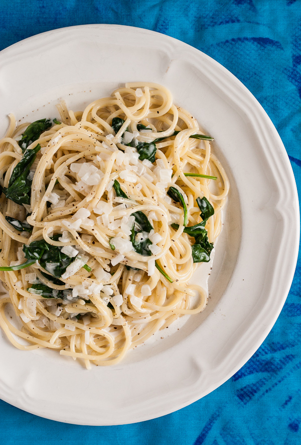 Salty coconut spaghetti-1