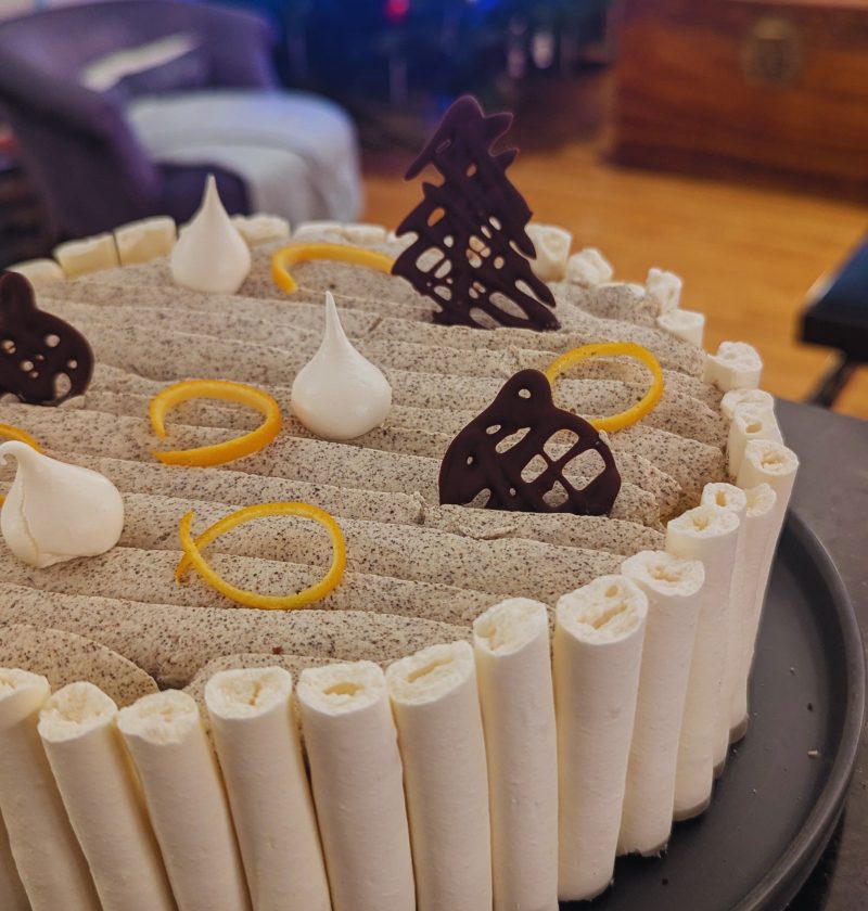 entremet chocolat Orange recette noel (2)