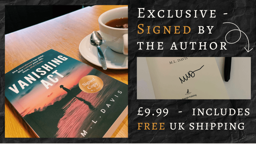 Vanishing Act - M.L. Davis - Signed copy