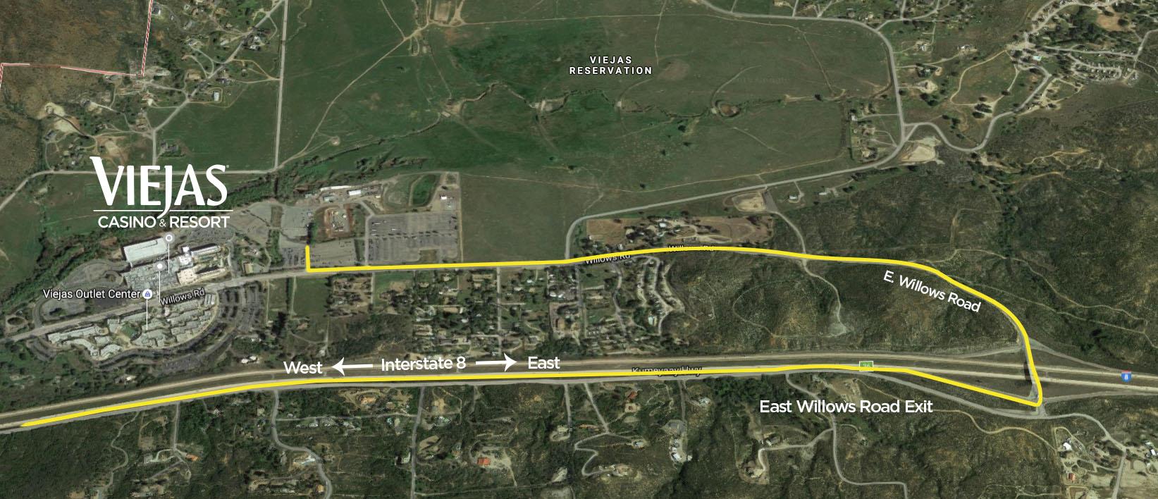 Getting Here 1 viejas.com images east willows