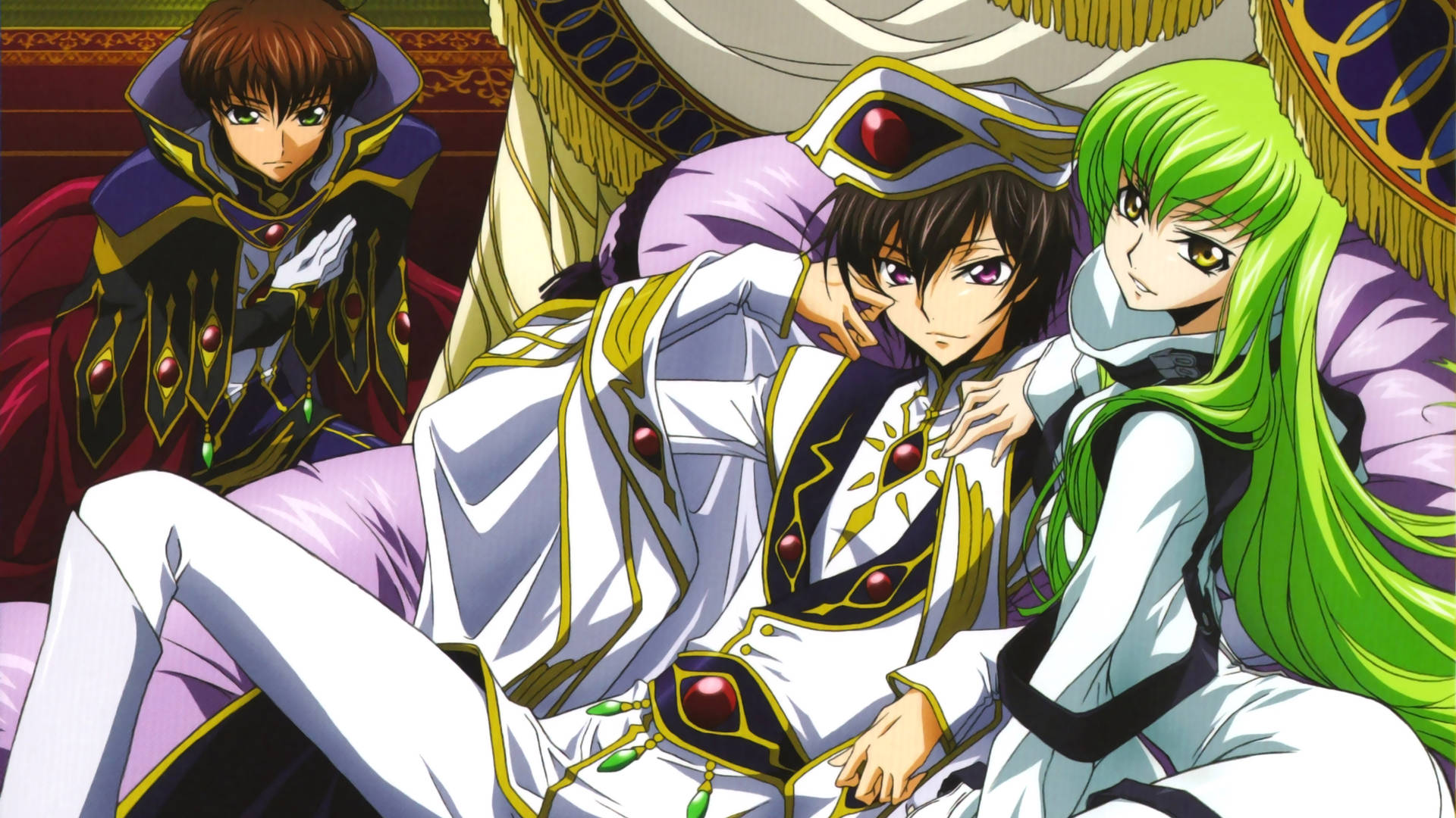 Lelouch Lamperouge De Code Geass Art Illustré Fond d'écran