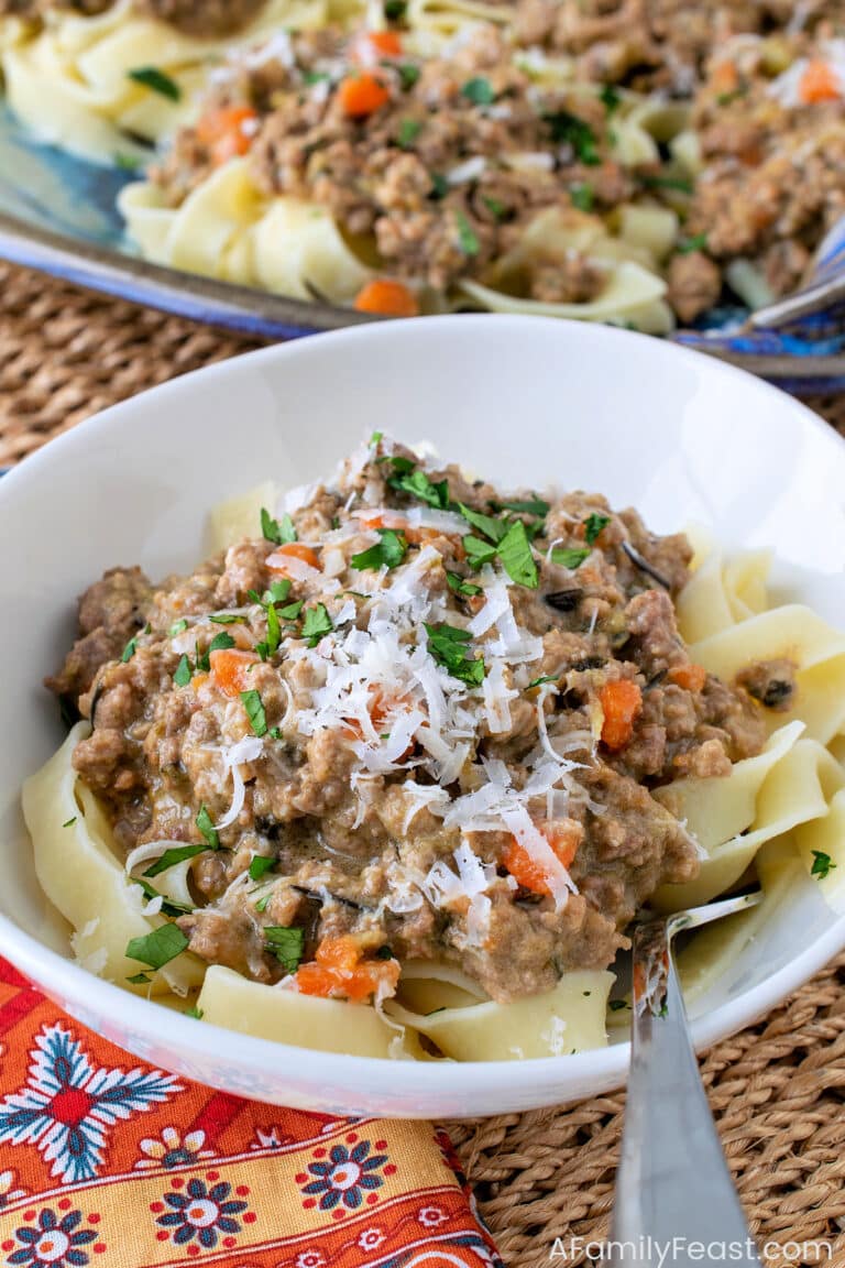 White Bolognese - A Family Feast