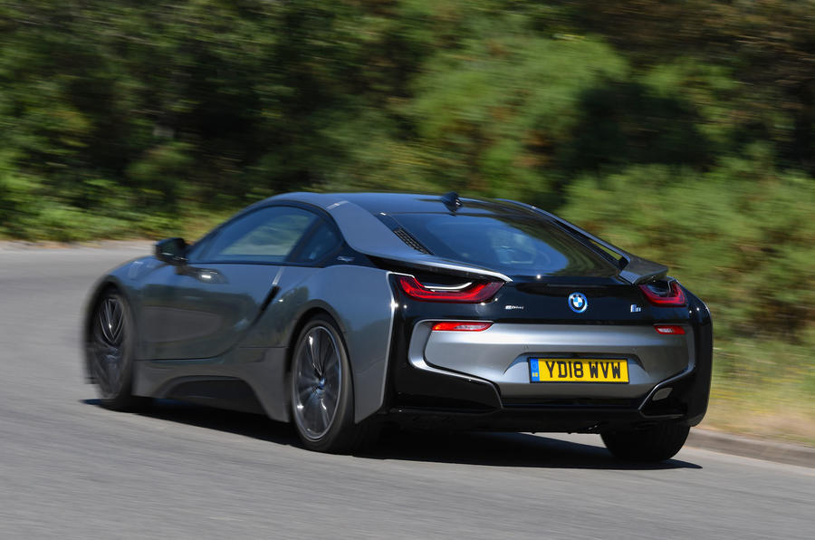 2 Bmw i8 coupe 2018 uk fd hero rear 0
