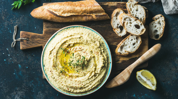 Recette du houmous aux pois chiches