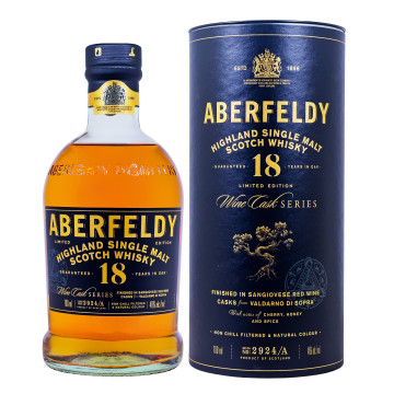 Aberfeldy 18 Jahre Sangiovese - 0,7L 46% vol