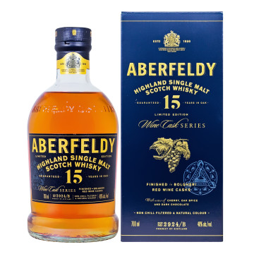 Aberfeldy 15 Jahre Bolgheri - 0,7L 46% vol