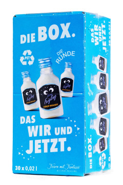 Paket [30 x 0,02L] Kleiner Feigling Coco Biscuit Likör PET-Flasche - 0,6L 15% vol