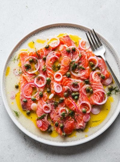 Salmon Crudo