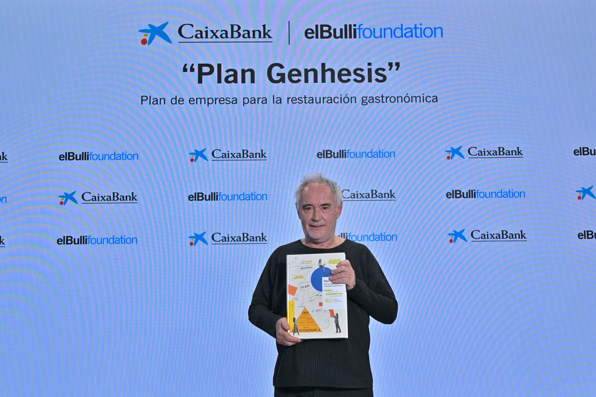 Ferran Adrià a la presentació de 'Plan Genhesis. Plan de empresa para la restauración' Ferran Adrià a la presentació de 'Plan Genhesis. Plan de empresa para la restauración'