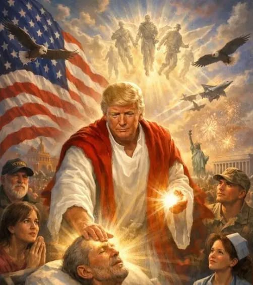 Look at that blasphemous picture REAL close….It is worse than you think.