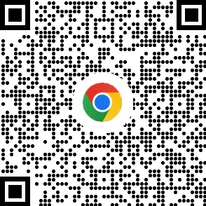 Codice QR per scaricare il browser Chrome sui dispositivi mobili
