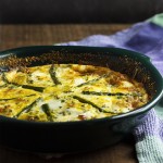 Asparagus and Bacon Crustless Quiche Asparagus and Bacon Crustless Quiche - This asparagus crustless quiche is full of asparagus and bacon and makes a great brunch dish or part of a spring-time lunch. | justalittlebitofbacon.com