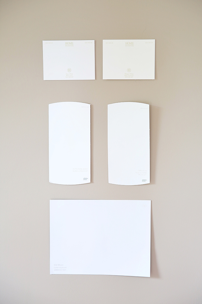 Space Refresh | Paint Transformation | From Builderβs Beige to Behr Ultra Pure White | DIY A Professional Quality Paint Job // JustineCelina.com