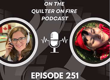 quilter on fire - podcase with Brandy Moslowski