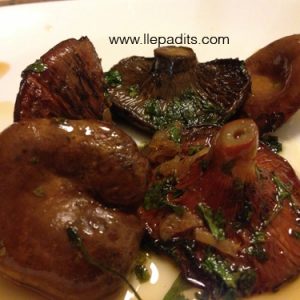 Rovellons amb all i julivert