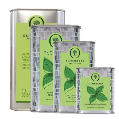 Olive & Basilic frais pressés