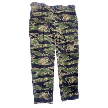 xl vietnam tigerstripe pants will fade button fly clg4017 x