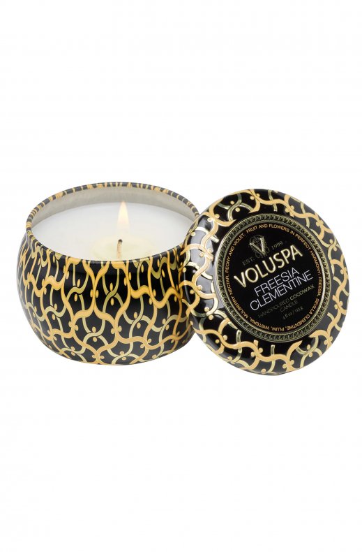 Voluspa - Freesia Clementine Mini Tin Candle