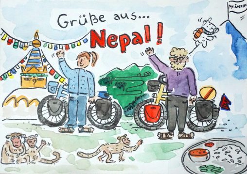 Postkarte_Nepal