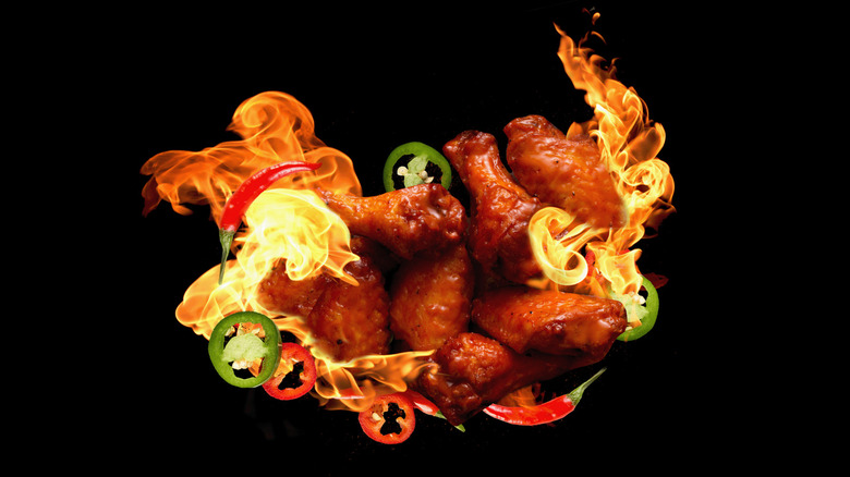 Product image of the Blazin' Knockout wings from Buffalo Wild Wings