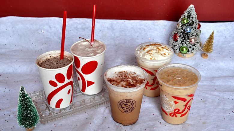 Five drinks from fast food chains