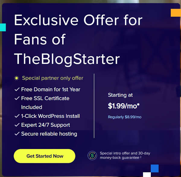 Web hosting special discount