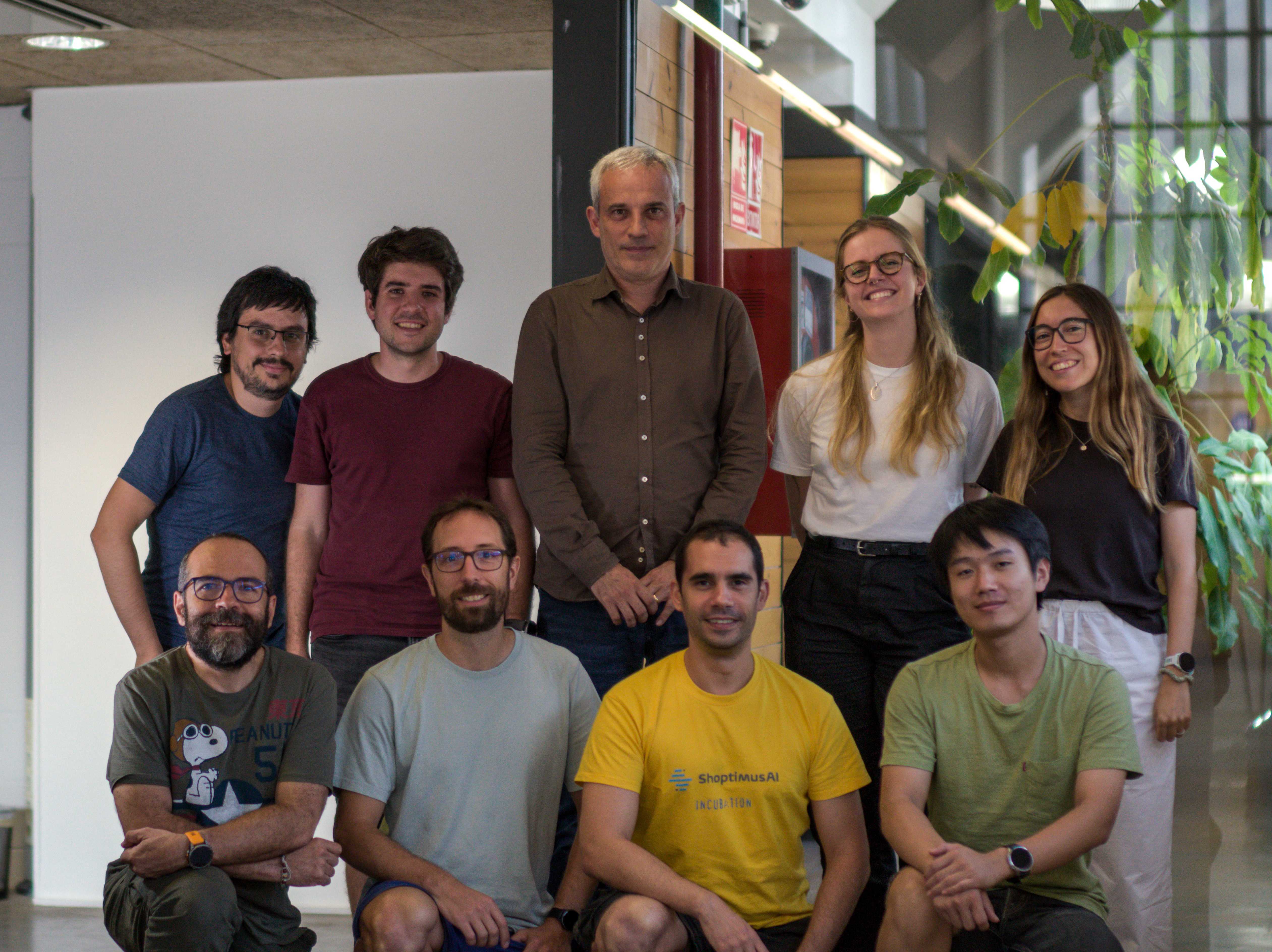 L'equip de Shoptimus AI | Cedida L'equip de Shoptimus AI | Cedida